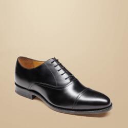 Charles Tyrwhitt Leather Oxford Shoes - Black - 42, 5