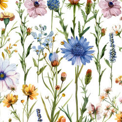 Takoy Viszkóz vászon 150cm mezei virágok Wendy