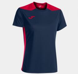 Joma T-SHIRT CHAMPIONSHIP VI SHORT SLEEVE dressz tengerészkék piros 2XS