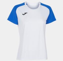 Joma T-SHIRT ACADEMY IV SHORT SLEEVE dressz fehér azúrkék L