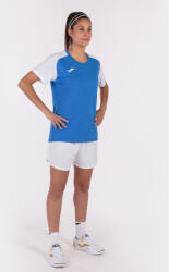 Joma T-SHIRT ACADEMY IV SHORT SLEEVE dressz / póló azúrkék fehér XL