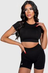 Iron Aesthetics Crop top felső Iron Aesthetics Uplift, fekete: S Fekete