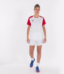 Joma T-SHIRT ACADEMY IV SHORT SLEEVE dressz / póló fehér piros L