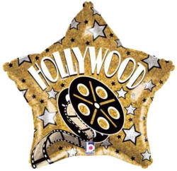 Grabo Balon folie stea Hollywood holograma 48 cm - articole-petreceri - 12,99 RON