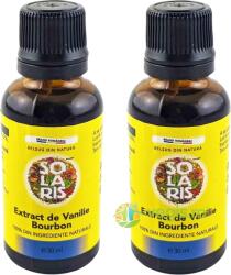 SOLARIS Pachet Extract de Vanilie Bourbon 30ml+30ml