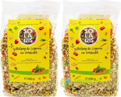 SOLARIS Pachet Condiment Belsug de Legume cu Verdeata 250g+250g