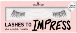 Gene false Lashes to Impress, 03 - Half Lashes, 1 pereche, Essence