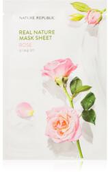 Nature Republic Real Nature Rose Mask Sheet revitalizáló maszk 23 ml