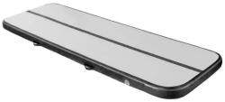 AGA Felfújaható tornaszőnyeg AirTrack elektomos pumpával MR5021 400x100x20 cm - Fekete (K14982)