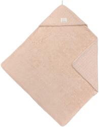 Lässig Muslin/Terry Hooded Towel dots peach rose