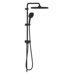 GROHE Tempesta System 250 Cube Flex zuhanyrendszer diverterrel falra szereléshez, matt fekete 269772431 (269772431)