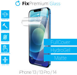 FixPremium HydroGel Matte - Folie protectoare pentru iPhone 13, 13 Pro & 14