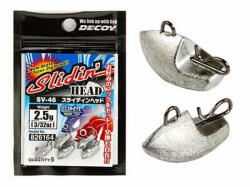 DEC Decoy Sv-46 Slidin Head 2.5g Silver (jde86025) - marlin