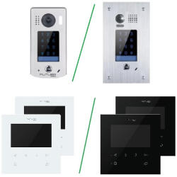 Futura Digital Színes 2 beltéris videó kaputelefon szett 4, 3 col. VFK-4722(W/B)/KP/FE. FUTURA (VFK-4722(W/B)/KP/FE)