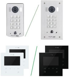 Futura Digital Színes 2 beltéris videó kaputelefon szett 4, 3 col FUTURA VFK-4722(W/B)/MK (VFK-4722(W/B)/MK)