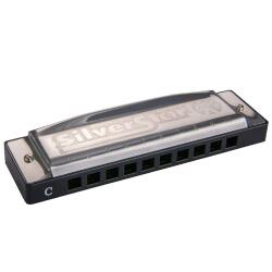 Hohner Silver Star szájharmonika, D, small box - hangszerabc