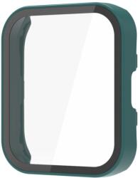 PC FULL COVER Capac din plastic cu sticlă pentru Amazfit Bip 5 verde