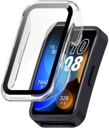 PC FULL COVER Capac din plastic cu sticlă pentru Huawei Band 8 / 9 transparent