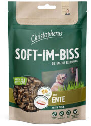 Christopherus Christopherus Dog Jutalomfalat Grain Free Soft-Im-Biss Kacsa 3x125g