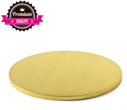 Decora Platou Tort Rotund Auriu, O 34 x H 1.2 cm (931705) Tava
