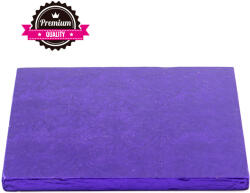 Decora Platou Tort Patrat Violet, 40 x 40 x H 1.2 cm (931849) Tava