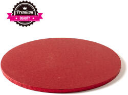 Decora Platou Tort Rotund Rosu, O 35 x H 1.2 cm (931955) Tava