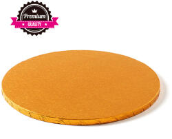 Decora Platou Tort Rotund Portocaliu, O 35 x H 1.2 cm (931962) Tava