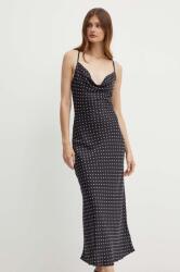 GUESS ruha fekete, maxi, egyenes - fekete M - answear - 40 990 Ft