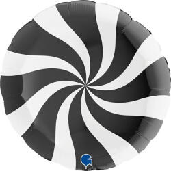 Balloons4party Balon folie acadea neagra 91 cm