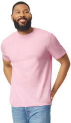 Gildan Softstyle rövid ujjú környakas póló, Gildan GI64000, Light Pink-L (gi64000lp-l)