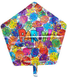 Balloons4party Balon folie stea Party multicolor 45 cm