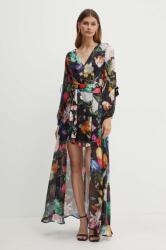 GUESS ruha fekete, mini, harang alakú - fekete XS - answear - 85 990 Ft