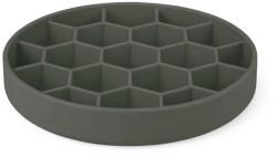 ZOLUX Bol hranire lenta pentru caini, din silicon L gri