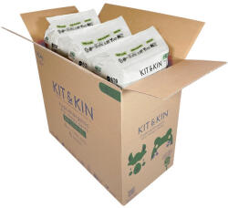 Kit & Kin Scutece Hipoalergenice Eco Kit&Kin Chilotel YP2, Marimea 8, 19 kg+, 84 buc (KKS8PANTSCASE)