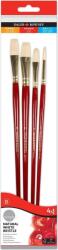Daler-Rowney Simply Oil Brush Natural Filbert Комплект четки 4 бр (216940401)