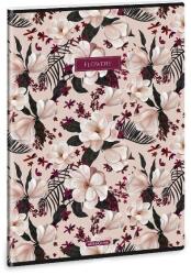 Ars Una Füzet sima ARS UNA A/4 40 lapos Extra kapcsos Flowery Pink (53803757) - tonerpiac