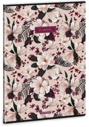 Ars Una Füzet vonalas ARS UNA A/4 40 lapos Extra kapcsos Flowery Pink (53113757) - tonerpiac