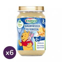 Univer INGYENES SZÁLLÍTÁS - Univer burgonyafőzelék pulykahússal, 8 hó+ (6x163 g)