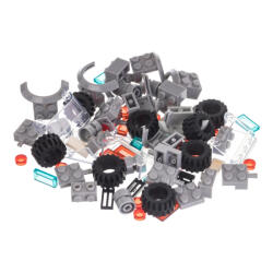 L-W Toys LW Toys építőkészlet Creative autóépítő készlet 80 db (LEGO kompatibilis) (LW1907)