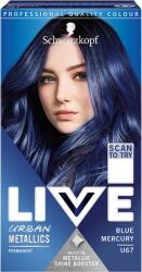 Schwarzkopf Live U67 mercury kék