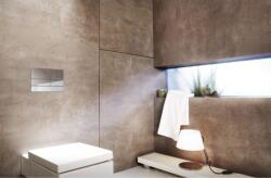 Tece Clapeta actionare pentru WC TECEsquer II din metal cu actionare dubla, suprafata colorata PVD - Red Gold Periat (9240840)