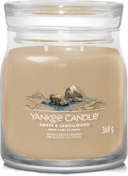 Yankee Candle Yankee Candle, Ambră și lemn de santal, Lumânare în borcan de sticlă 368 g (NW3499760)