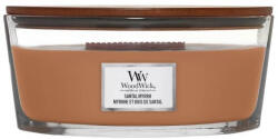 WoodWick WoodWick, Santal și Mirra, Lumânare decorativă în vas 453.6 g (NW3500477)