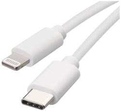 EMOS Sm7015w Tolto- Es Adatkabel Usb-c 2.0/ Lightning Mfi, 1 M, Feher