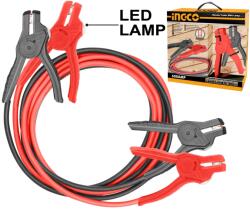 INGCO Cabluri Pornire Auto 600A, 3m cu Led Ingco HBTCP6008L (HBTCP6008L)