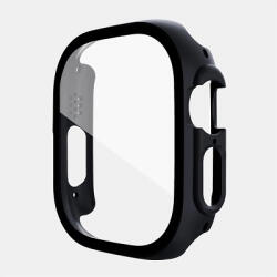 Apple Watch Series 7, 8, 9 41mm műanyag védőtok, fekete