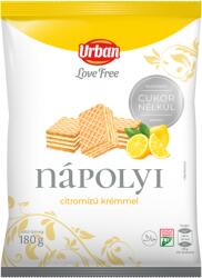 Urban LoveFree hozzáadott cukor nélküli citromízű nápolyi 180 g