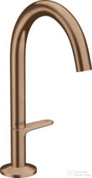 Hansgrohe AXOR ONE Select 170 mosdó csaptelep, klik-klak leeresztővel, szálcsiszolt vörös arany hatású 48020310 (48020310)