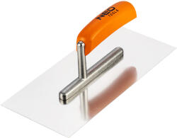 NEO TOOLS Acél simító, rozsdamentes, 270x128mm, fa markolat (50-161) - szerszamparadicsom