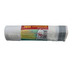 TUTI szemeteszsák húzózáras 70 l ( 15 db / roll) extra